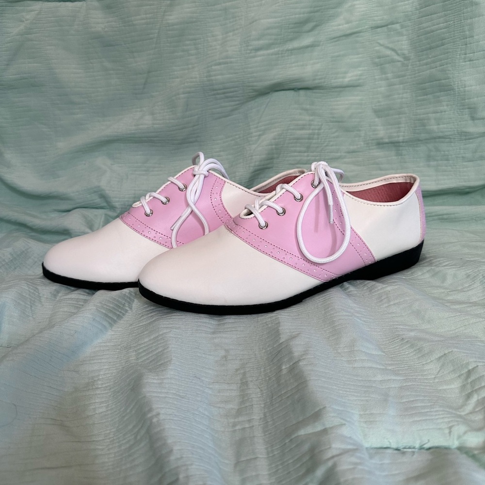 Funtasma Two-Tone Pink and White Flats